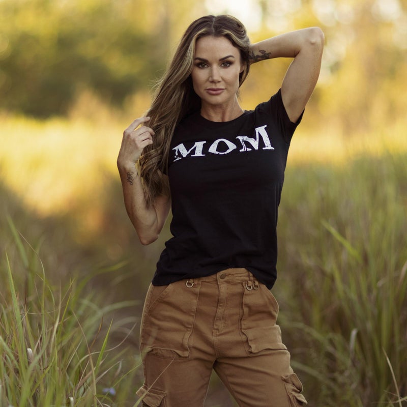 Grunt Style Mom Defined - Women's T-Shirt (Black, X-Large) - Image 4